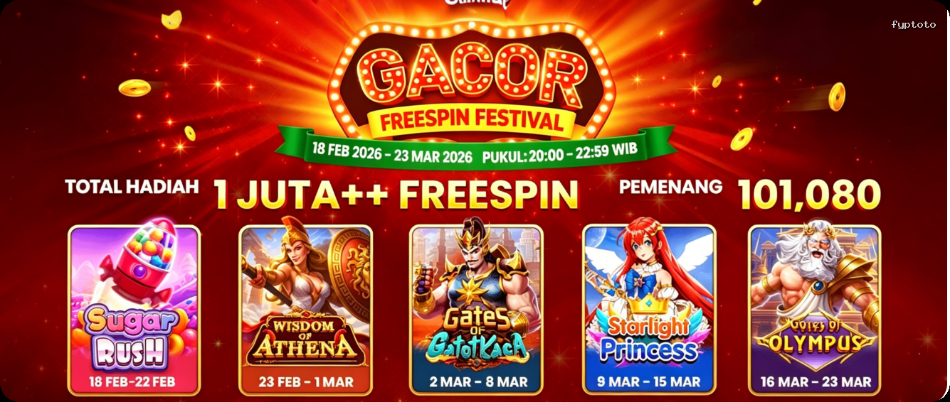 Login fyptoto Sekarang Bonus Melimpah